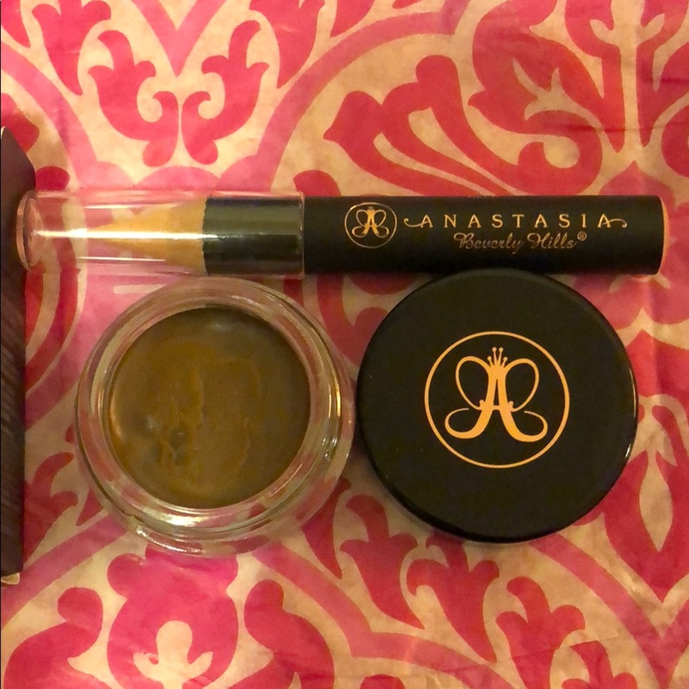 Anastasia Dipbrow Dark Brown & Propencil Base 2